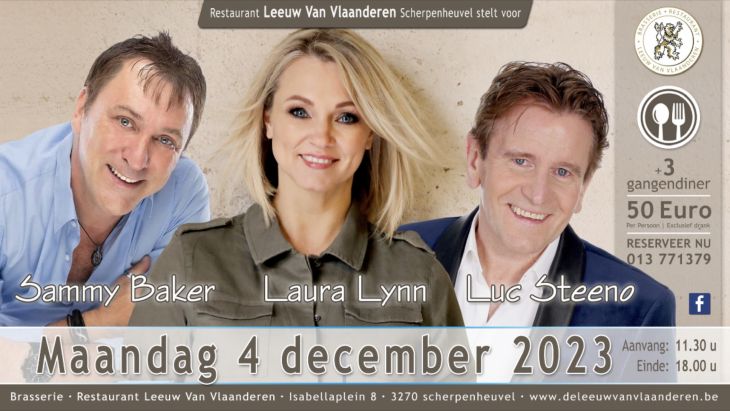 Sammy Baker, Laura Lynn & Luc Steeno