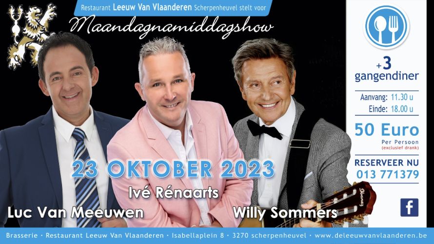 Luc Van Meeuwen, Ive Rénaarts & Willy Sommers